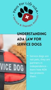 Paws for Life Usa Discusses ADA Law